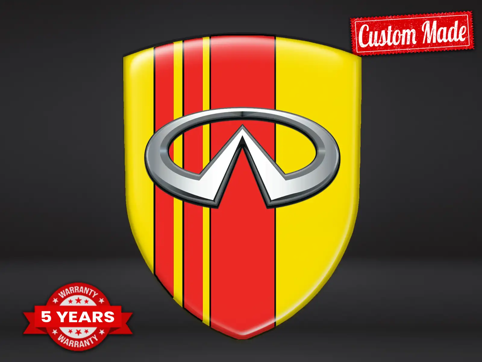 Infiniti Stickers Vitre Automobile Max Durable Style Pro